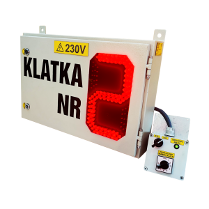 Górniczy transparent cyfrowy typu GTC-02/1