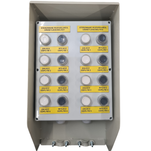 Pulpit zdalnego sterowania typu PZS/ZZT/8/KF