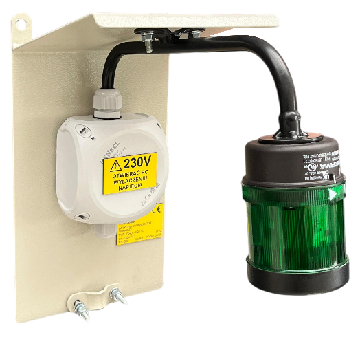 Optyczny sygnalizator górniczy typu OSG-02