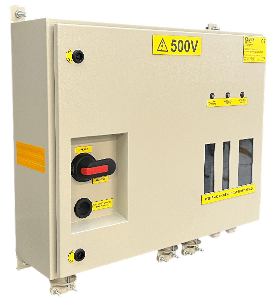 Górniczy zasilacz komputera przenośnego typu ZKP-C/4x24VDC/20A