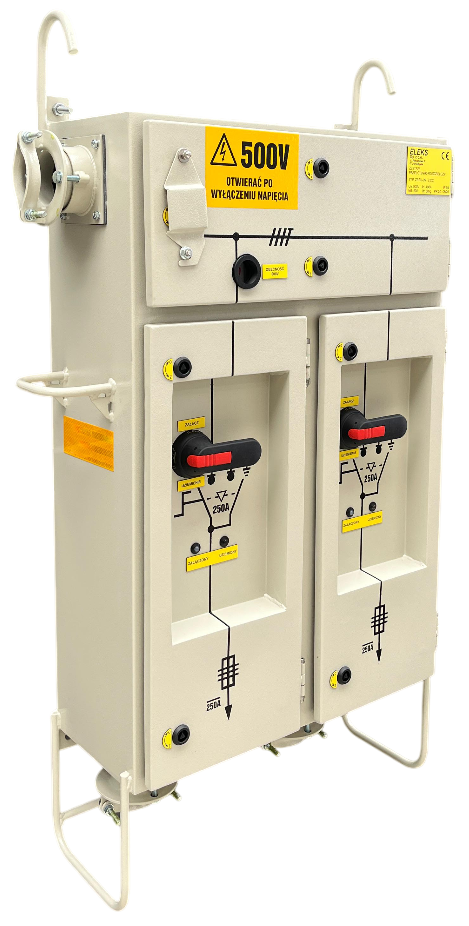 Zestaw przelotowo-rozdzielczy typu ZPRU-05/2