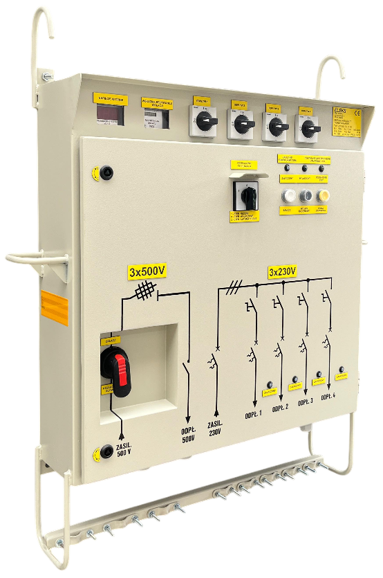 Zestaw zasilający transformator typu ZZT-05/6,3/4/0